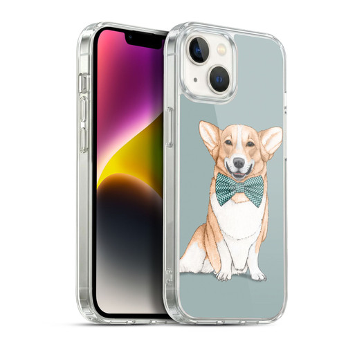 Barruf Dogs Corgi Soft Gel Case for Apple iPhone 14