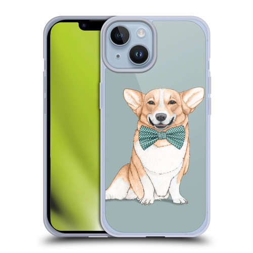 Barruf Dogs Corgi Soft Gel Case for Apple iPhone 14