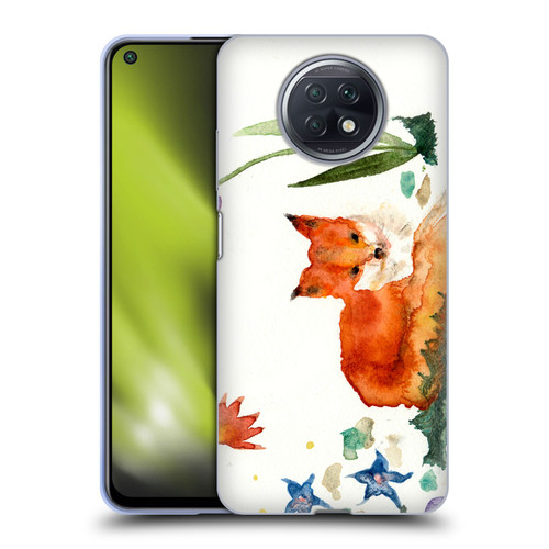 Wyanne Animals Little Fox In The Garden Soft Gel Case for Xiaomi Redmi Note 9T 5G