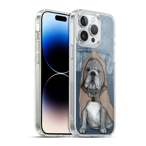 Barruf Dogs English Bulldog Soft Gel Case for Apple iPhone 14 Pro Max & MagSafe