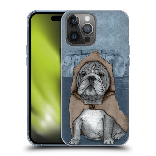 Barruf Dogs English Bulldog Soft Gel Case for Apple iPhone 14 Pro Max
