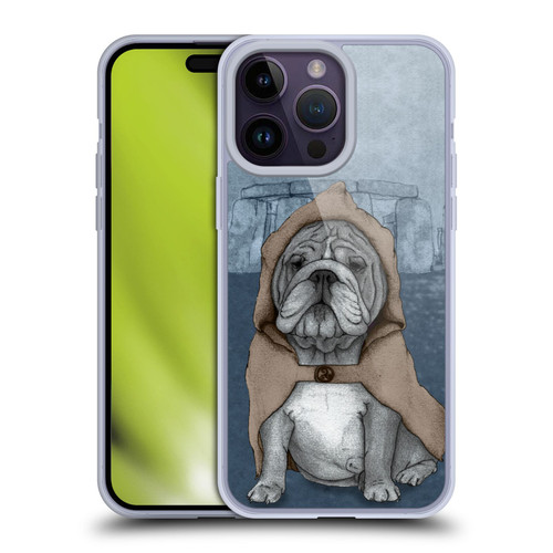 Barruf Dogs English Bulldog Soft Gel Case for Apple iPhone 14 Pro Max