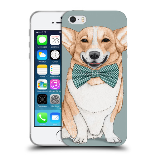 Barruf Dogs Corgi Soft Gel Case for Apple iPhone 5 / 5s / iPhone SE 2016