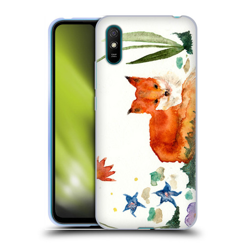 Wyanne Animals Little Fox In The Garden Soft Gel Case for Xiaomi Redmi 9A / Redmi 9AT