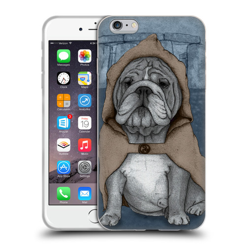 Barruf Dogs English Bulldog Soft Gel Case for Apple iPhone 6 Plus / iPhone 6s Plus