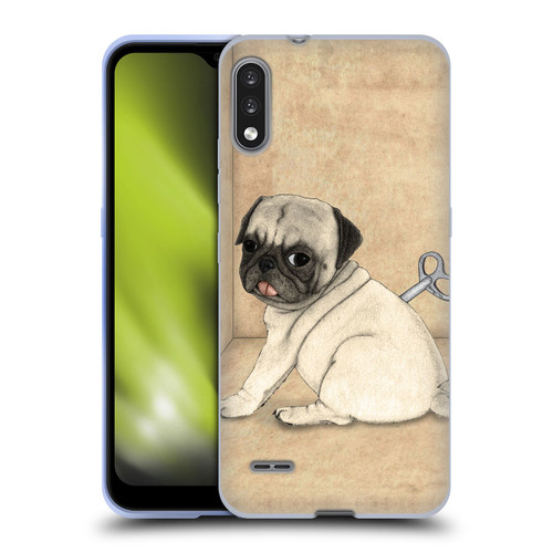 Barruf Dogs Pug Toy Soft Gel Case for LG K22