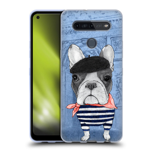 Barruf Dogs French Bulldog Soft Gel Case for LG K51S