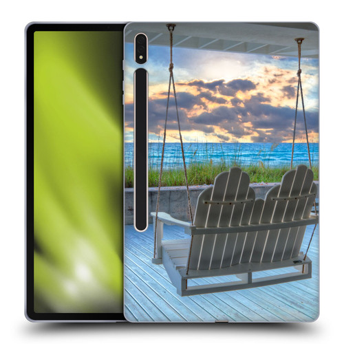Celebrate Life Gallery Beaches 2 Swing Soft Gel Case for Samsung Galaxy Tab S8 Plus