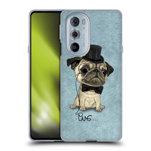 Barruf Dogs Gentle Pug Soft Gel Case for Motorola Edge X30