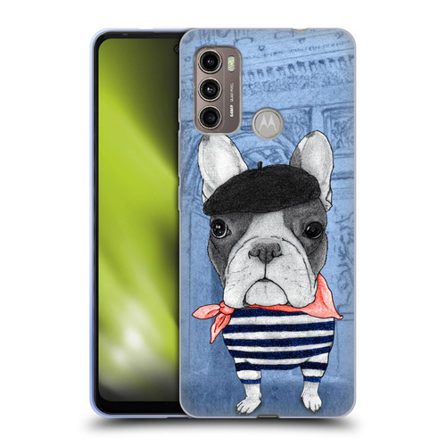 Barruf Dogs French Bulldog Soft Gel Case for Motorola Moto G60 / Moto G40 Fusion