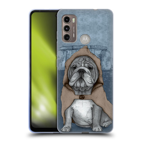 Barruf Dogs English Bulldog Soft Gel Case for Motorola Moto G60 / Moto G40 Fusion