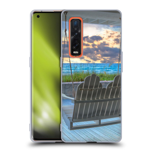 Celebrate Life Gallery Beaches 2 Swing Soft Gel Case for OPPO Find X2 Pro 5G