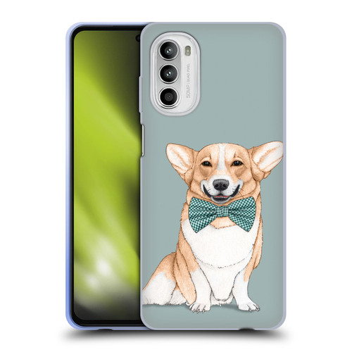 Barruf Dogs Corgi Soft Gel Case for Motorola Moto G52
