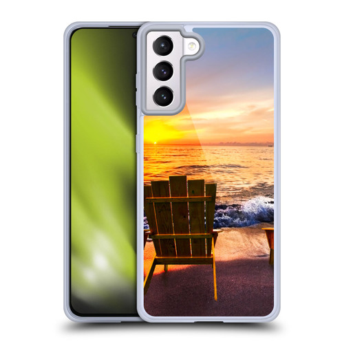 Celebrate Life Gallery Beaches 2 Sea Dreams III Soft Gel Case for Samsung Galaxy S21+ 5G