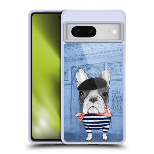 Barruf Dogs French Bulldog Soft Gel Case for Google Pixel 7