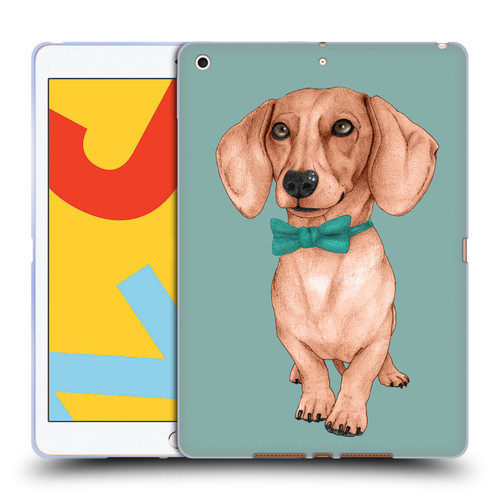 Barruf Dogs Dachshund, The Wiener Soft Gel Case for Apple iPad 10.2 2019/2020/2021