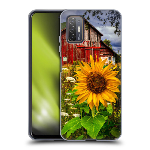 Celebrate Life Gallery Florals Barn Meadow Flowers Soft Gel Case for HTC Desire 21 Pro 5G