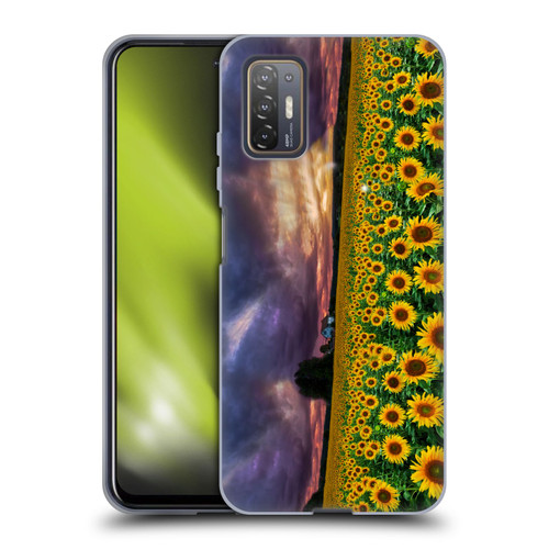 Celebrate Life Gallery Florals Stormy Sunrise Soft Gel Case for HTC Desire 21 Pro 5G