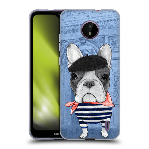 Barruf Dogs French Bulldog Soft Gel Case for Nokia C10 / C20