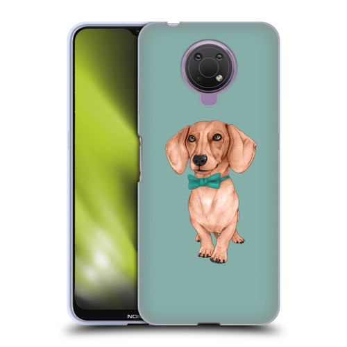 Barruf Dogs Dachshund, The Wiener Soft Gel Case for Nokia G10