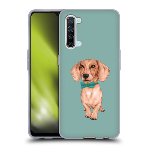 Barruf Dogs Dachshund, The Wiener Soft Gel Case for OPPO Find X2 Lite 5G