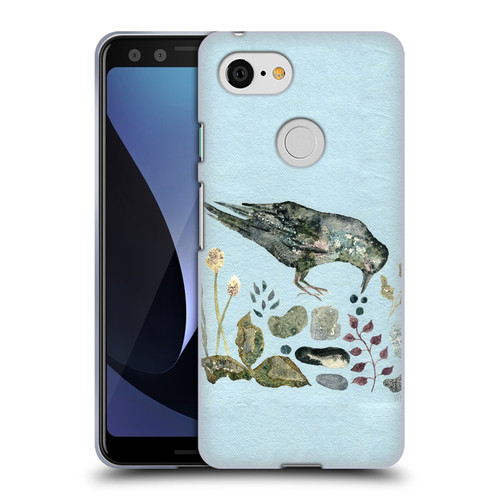 Wyanne Birds Fallen Blueberries Soft Gel Case for Google Pixel 3