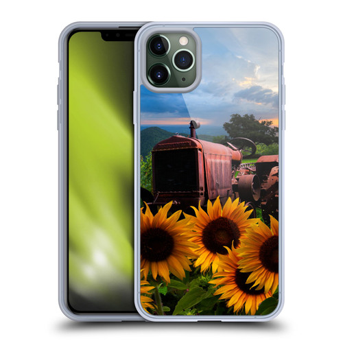 Celebrate Life Gallery Florals Tractor Heaven Soft Gel Case for Apple iPhone 11 Pro Max