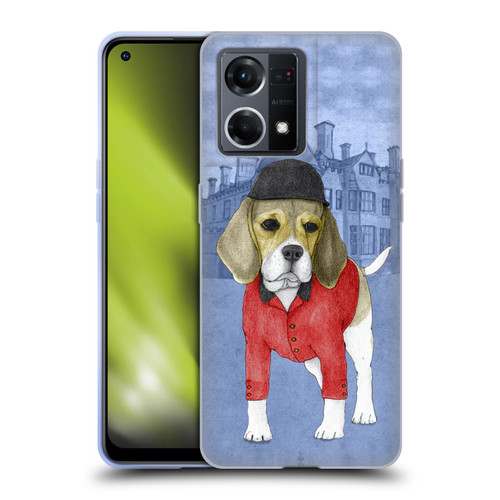 Barruf Dogs Beagle Soft Gel Case for OPPO Reno8 4G