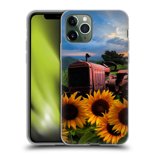 Celebrate Life Gallery Florals Tractor Heaven Soft Gel Case for Apple iPhone 11 Pro
