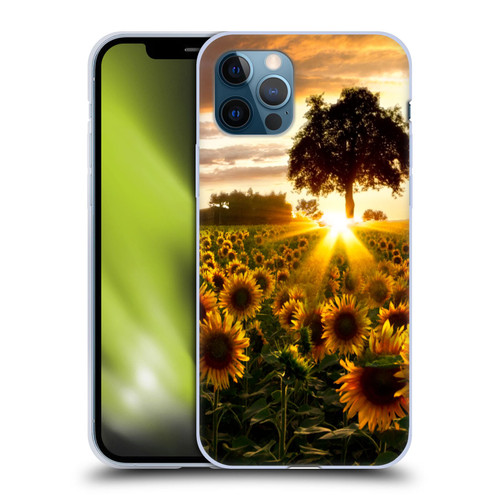 Celebrate Life Gallery Florals Fields Of Gold Soft Gel Case for Apple iPhone 12 / iPhone 12 Pro