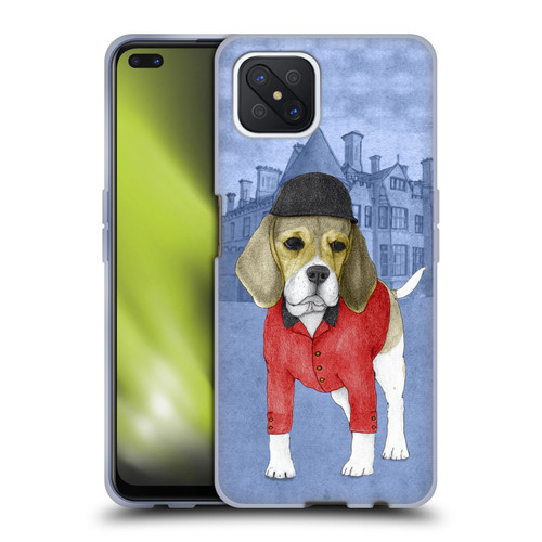 Barruf Dogs Beagle Soft Gel Case for OPPO Reno4 Z 5G