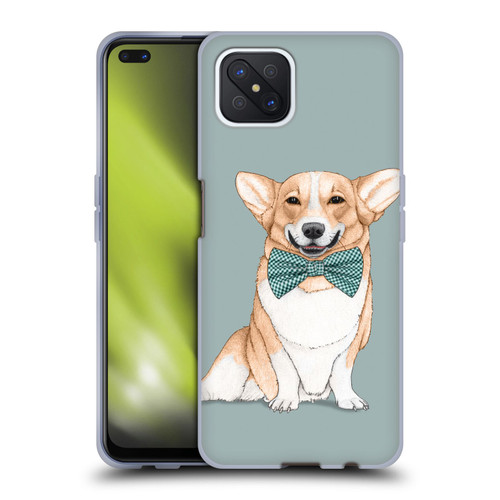 Barruf Dogs Corgi Soft Gel Case for OPPO Reno4 Z 5G