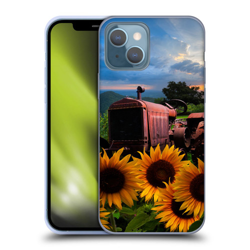 Celebrate Life Gallery Florals Tractor Heaven Soft Gel Case for Apple iPhone 13