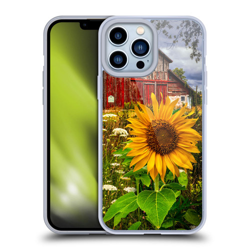 Celebrate Life Gallery Florals Barn Meadow Flowers Soft Gel Case for Apple iPhone 13 Pro Max
