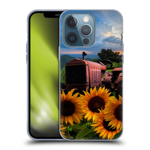 Celebrate Life Gallery Florals Tractor Heaven Soft Gel Case for Apple iPhone 13 Pro