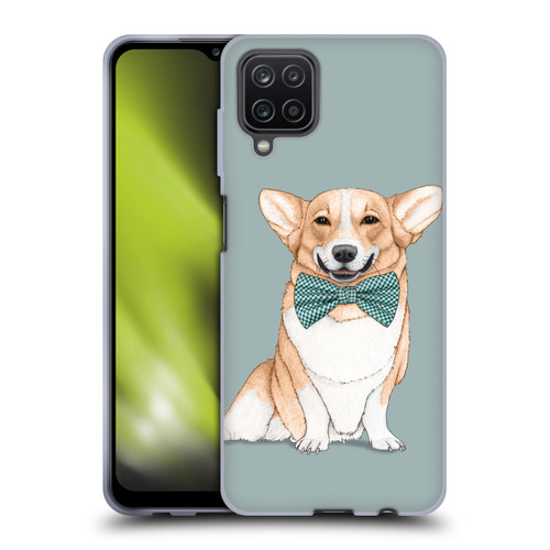 Barruf Dogs Corgi Soft Gel Case for Samsung Galaxy A12 (2020)