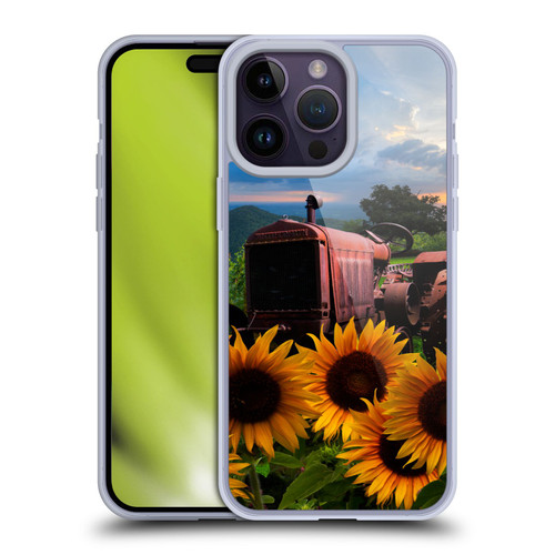 Celebrate Life Gallery Florals Tractor Heaven Soft Gel Case for Apple iPhone 14 Pro Max