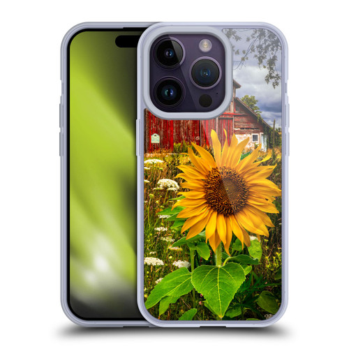 Celebrate Life Gallery Florals Barn Meadow Flowers Soft Gel Case for Apple iPhone 14 Pro