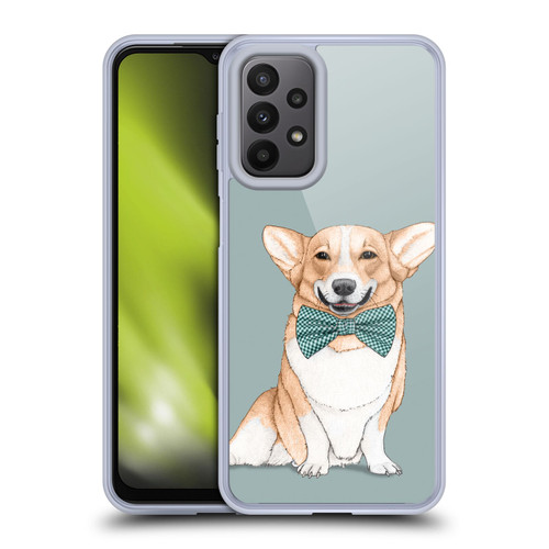 Barruf Dogs Corgi Soft Gel Case for Samsung Galaxy A23 / 5G (2022)