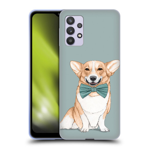 Barruf Dogs Corgi Soft Gel Case for Samsung Galaxy A32 5G / M32 5G (2021)