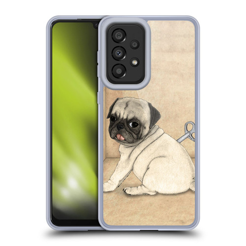 Barruf Dogs Pug Toy Soft Gel Case for Samsung Galaxy A33 5G (2022)