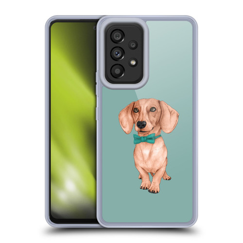 Barruf Dogs Dachshund, The Wiener Soft Gel Case for Samsung Galaxy A53 5G (2022)