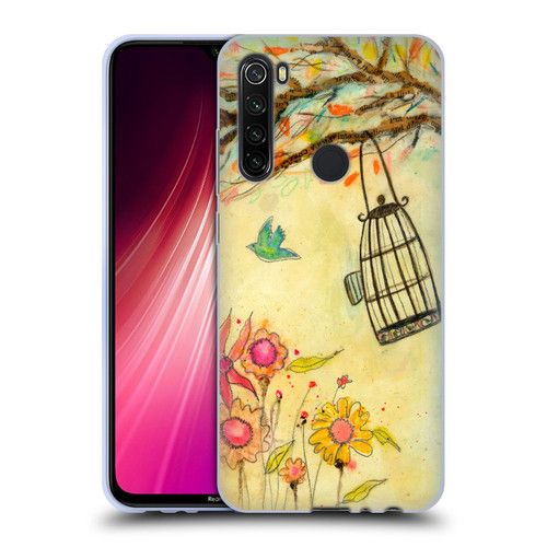 Wyanne Birds Free To Be Soft Gel Case for Xiaomi Redmi Note 8T