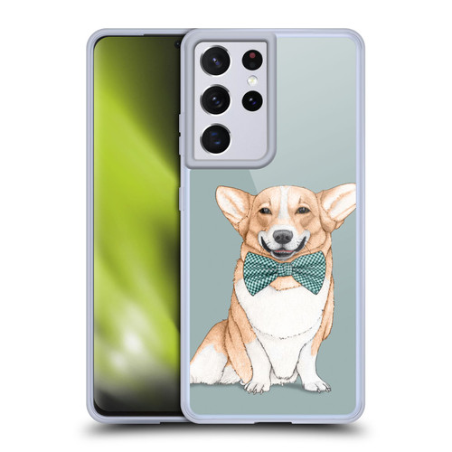 Barruf Dogs Corgi Soft Gel Case for Samsung Galaxy S21 Ultra 5G