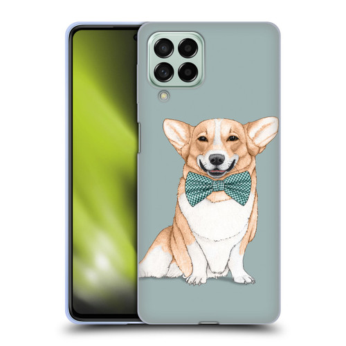 Barruf Dogs Corgi Soft Gel Case for Samsung Galaxy M53 (2022)