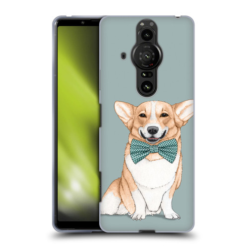 Barruf Dogs Corgi Soft Gel Case for Sony Xperia Pro-I