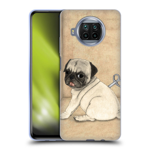 Barruf Dogs Pug Toy Soft Gel Case for Xiaomi Mi 10T Lite 5G
