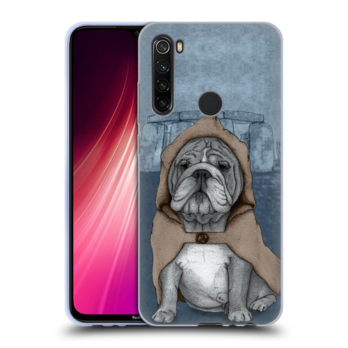 Barruf Dogs English Bulldog Soft Gel Case for Xiaomi Redmi Note 8T