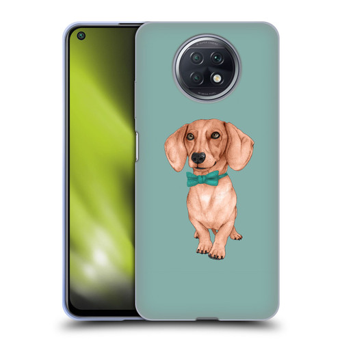 Barruf Dogs Dachshund, The Wiener Soft Gel Case for Xiaomi Redmi Note 9T 5G