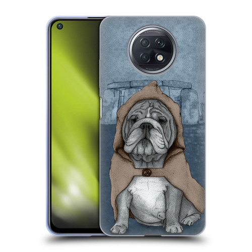 Barruf Dogs English Bulldog Soft Gel Case for Xiaomi Redmi Note 9T 5G